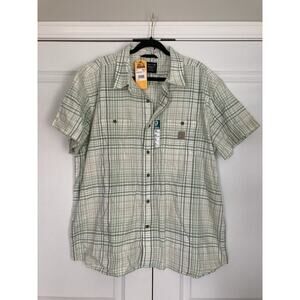 Carhartt Rugged Flex Relaxed Fit Lightweight Plaid Shirt TW5701-M Men’s 2XL